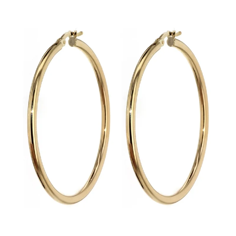 Hoop earrings with snake print designs for an edgy, wild appearance-1.75" Hoop Earrings | 10267508