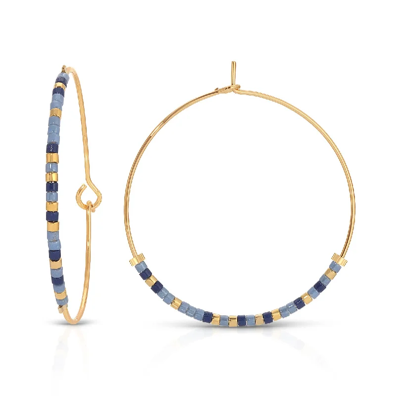 Hoop earrings with diamond-cut surfaces for added sparkle and shine-Adventure