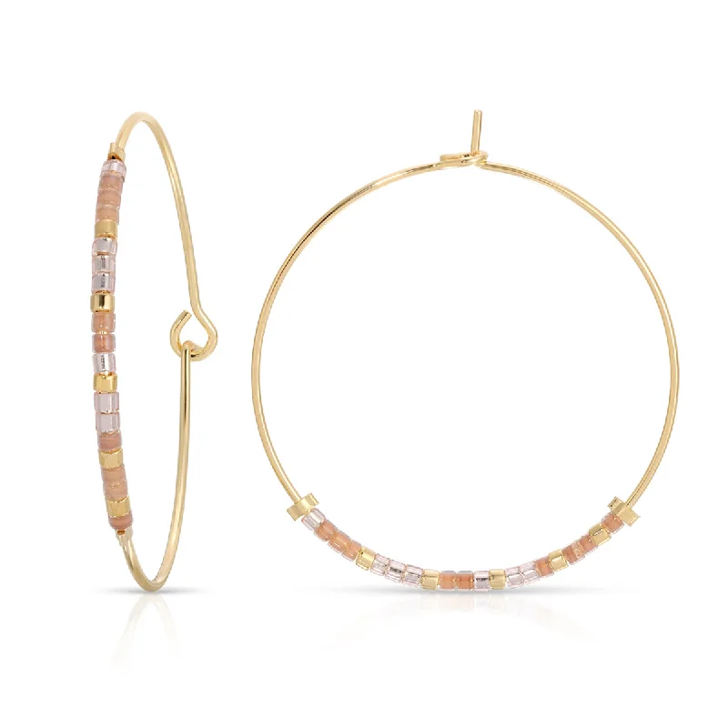 Best hoop earrings with lever-back closures for secure and easy wear-Bougie