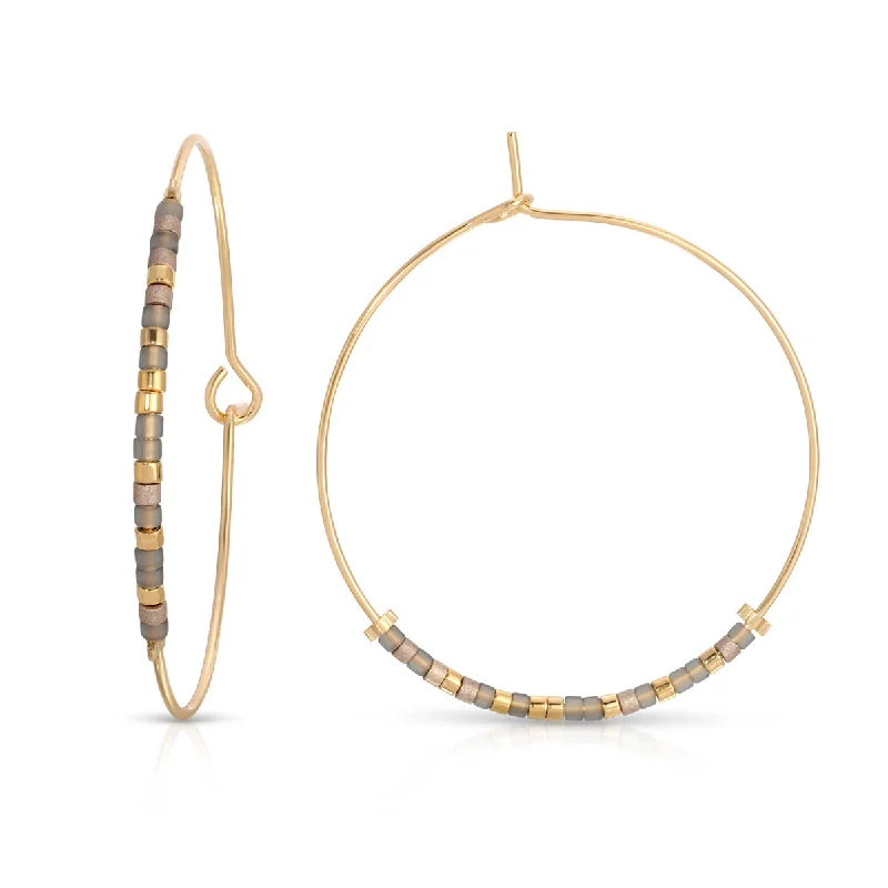 Best hoop earrings with matching bracelets for a coordinated jewelry set-Cat Mama