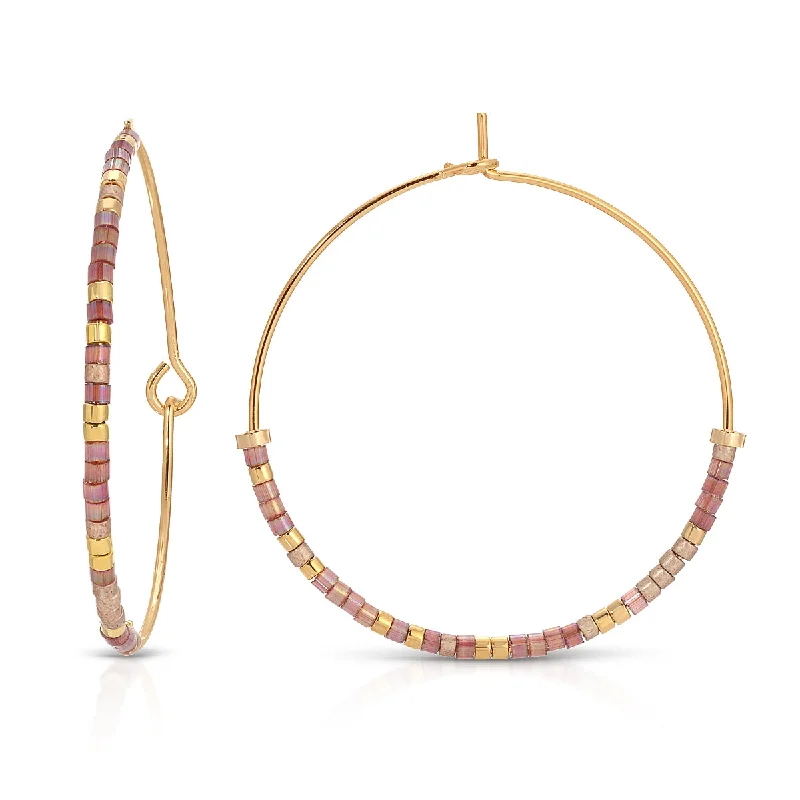 Hoop earrings with artistic filigree designs for an intricate, delicate finish-Esther 4:14