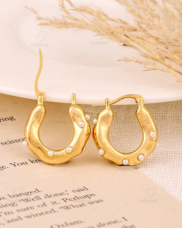 Hoop earrings with a matte black finish for a sleek, edgy vibe-Greer Fashionable Hoops