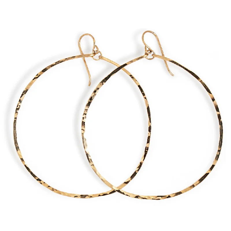 Best hoop earrings with vintage rhinestone embellishments for a retro-glam effect-Hyperbole Hoop Earrings