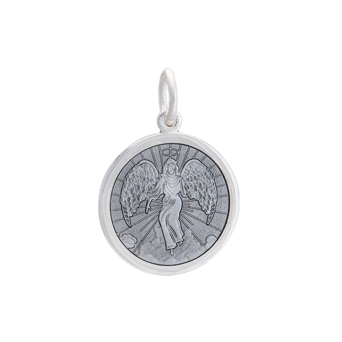 Best necklaces and pendants with cross pendants for a spiritual, meaningful symbol-Angel Pewter