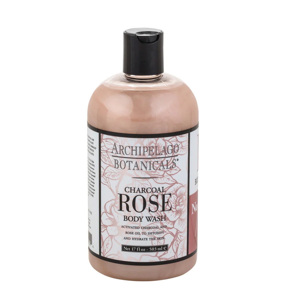 Best necklaces and pendants with zodiac signs for a celestial, astrology-inspired vibe-Archipelago Botanicals | Body Wash Charcoal Rose