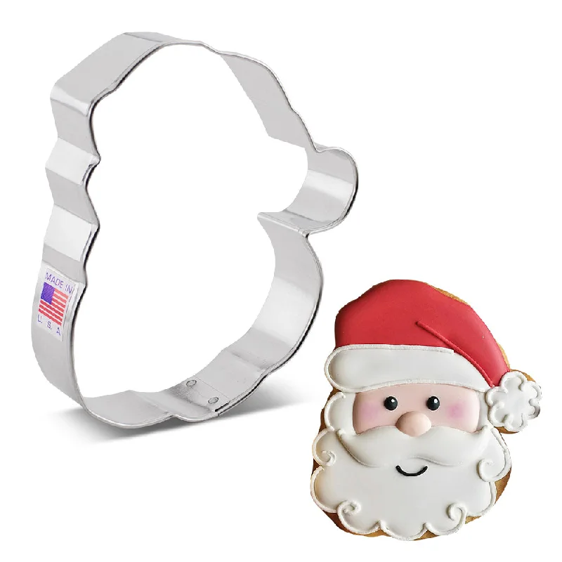 Best necklaces and pendants with emerald gemstones for a rich, sophisticated design-Ann Clark Santa Clause Cookie Cutter