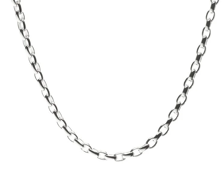 Beautiful necklaces and pendants with natural stones for an earthy, organic vibe-Rolo Chain 4mm