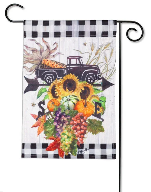 Best necklaces and pendants with intertwined designs for a symbol of unity-Evergreen- Farm charm truck garden flag