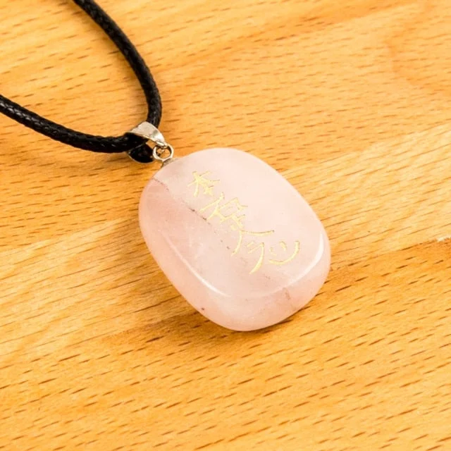 Necklaces and pendants with custom designs for a completely unique jewelry piece-Reiki Healing Crystal Necklace