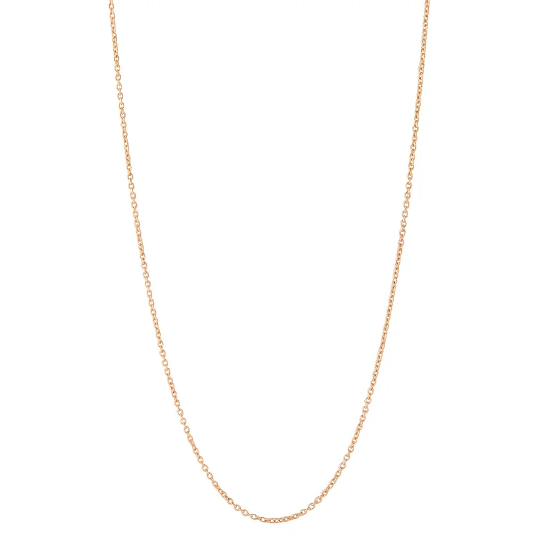 Best necklaces and pendants with seashell designs for a tropical, beachy vibe-Simple Link Chain - 28"